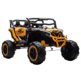 Pojazd na akumulator M2 Żółty 4x4