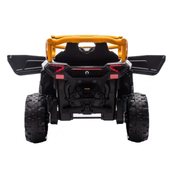 Pojazd na akumulator M2 Żółty 4x4