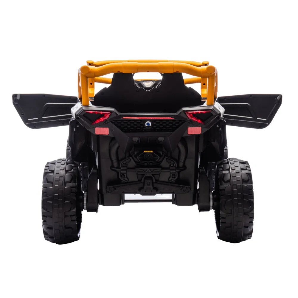 Pojazd na akumulator M2 Żółty 4x4