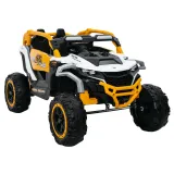 Pojazd na akumulator M3 Żółto-Biały 4x4