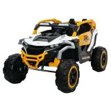 Pojazd na akumulator M3 Żółto-Biały 4x4