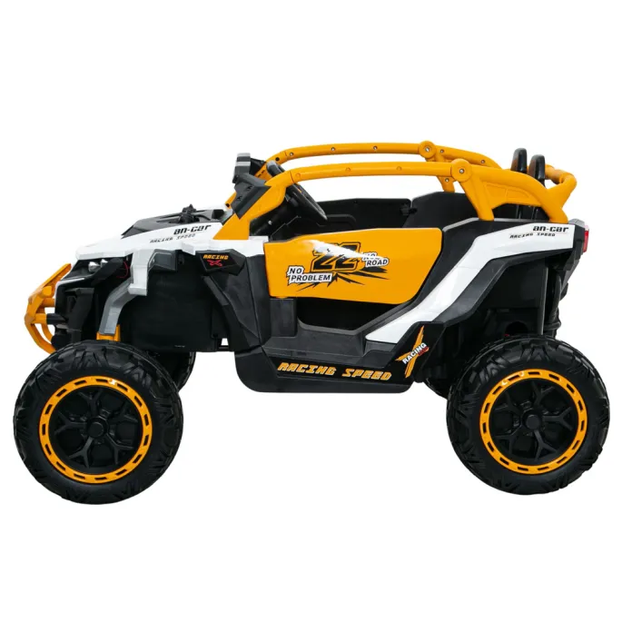 Pojazd na akumulator M3 Żółto-Biały 4x4