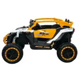 Pojazd na akumulator M3 Żółto-Biały 4x4