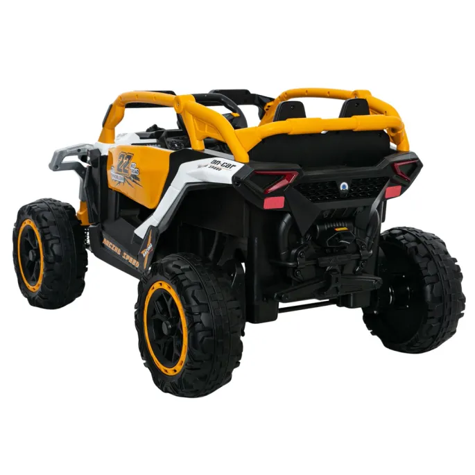 Pojazd na akumulator M3 Żółto-Biały 4x4