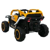Pojazd na akumulator M3 Żółto-Biały 4x4