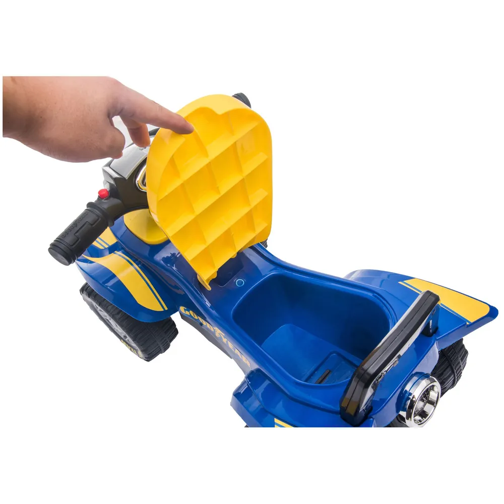 Jeździk Quad Dźwięk Światła 551-G Niebieski