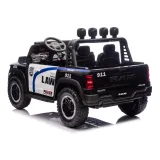 Auto na akumulator RAM ZB629-P z realistycznymi naklejkami policyjnymi