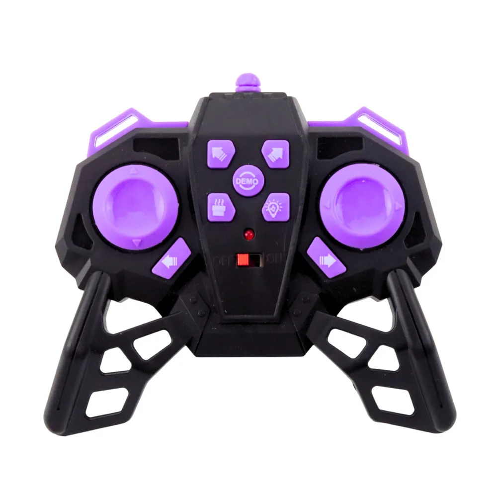 Zbliżenie na efekt dymu i nowoczesne oświetlenie LED w aucie RC