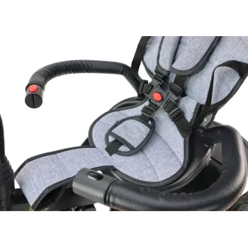 Hamulec postojowy w rowerze dziecięcym PRO550, widok na tylną oś