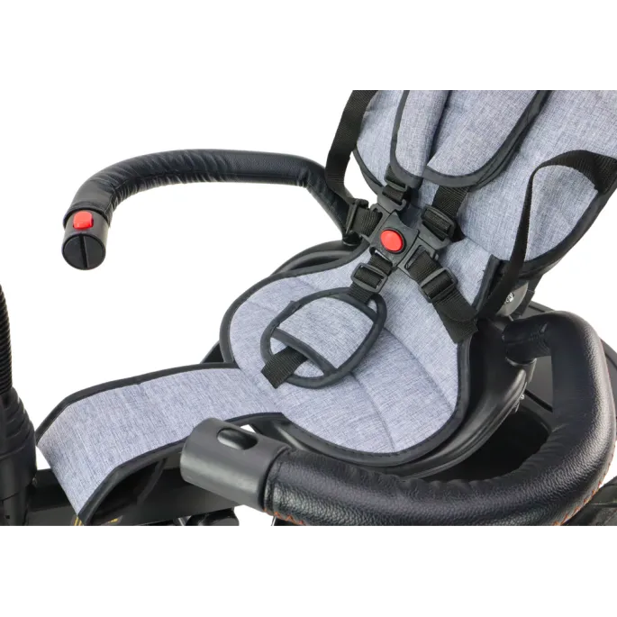 Hamulec postojowy w rowerze dziecięcym PRO550, widok na tylną oś