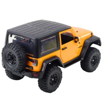 Zestaw RC Jeep Wrangler Rock Crawler z pilotem i akcesoriami