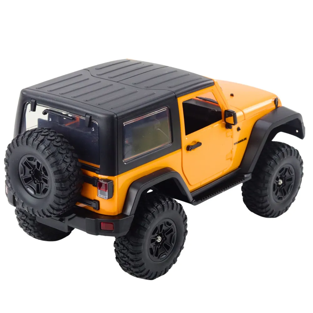 Zestaw RC Jeep Wrangler Rock Crawler z pilotem i akcesoriami