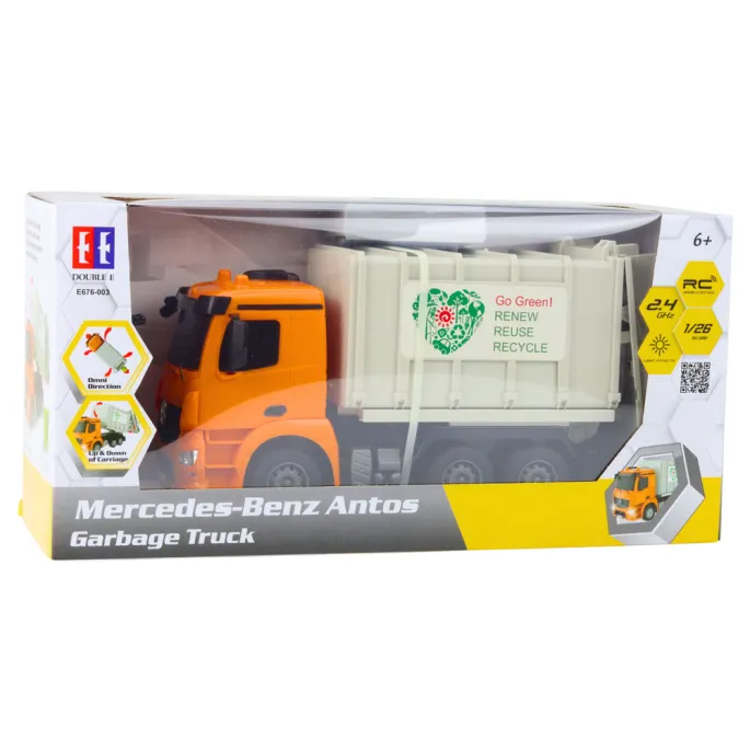 Mercedes-Benz Antos RC – realistyczny pojazd komunalny do zabawy i nauki