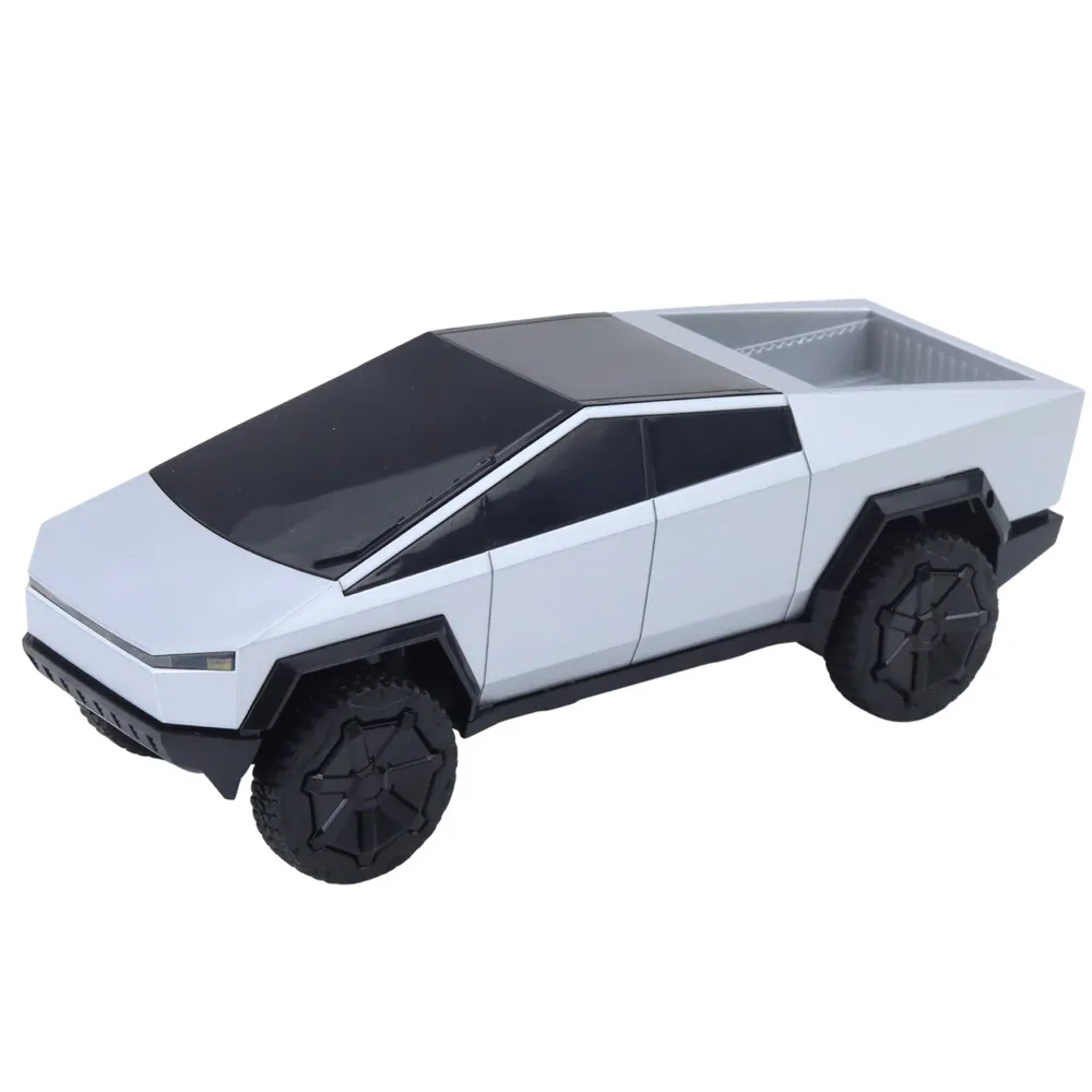 RC Pickup Truck z realistycznymi światłami LED podczas jazdy