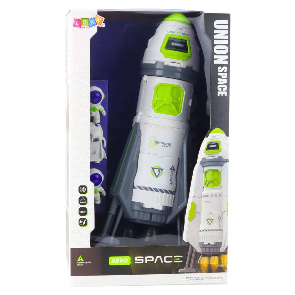 Realistyczny zestaw do zabawy w eksplorację kosmosu z akcesoriami