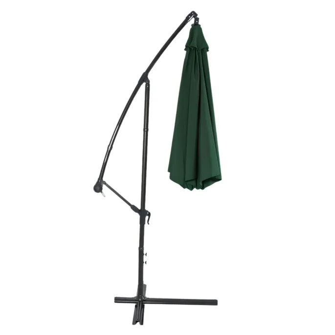 Parasol ogrodowy boczny z regulacją pochylenia, idealny na balkon lub taras