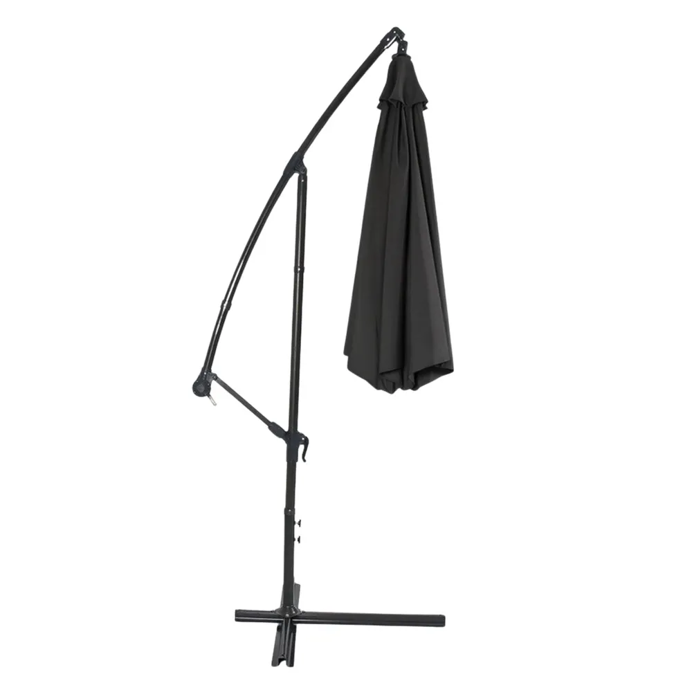 Parasol ogrodowy boczny z pokrowcem, idealny na balkon i do ogrodu