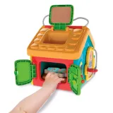 Kolorowy domek edukacyjny Montessori dla maluchów