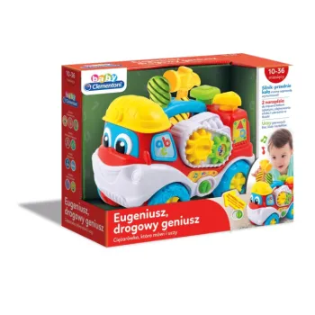 Interaktywna ciężarówka Eugeniusz z narzędziami dla dzieci od 10 miesięcy