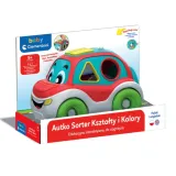 Interaktywne autko sorter Clementoni z klockami do nauki kształtów