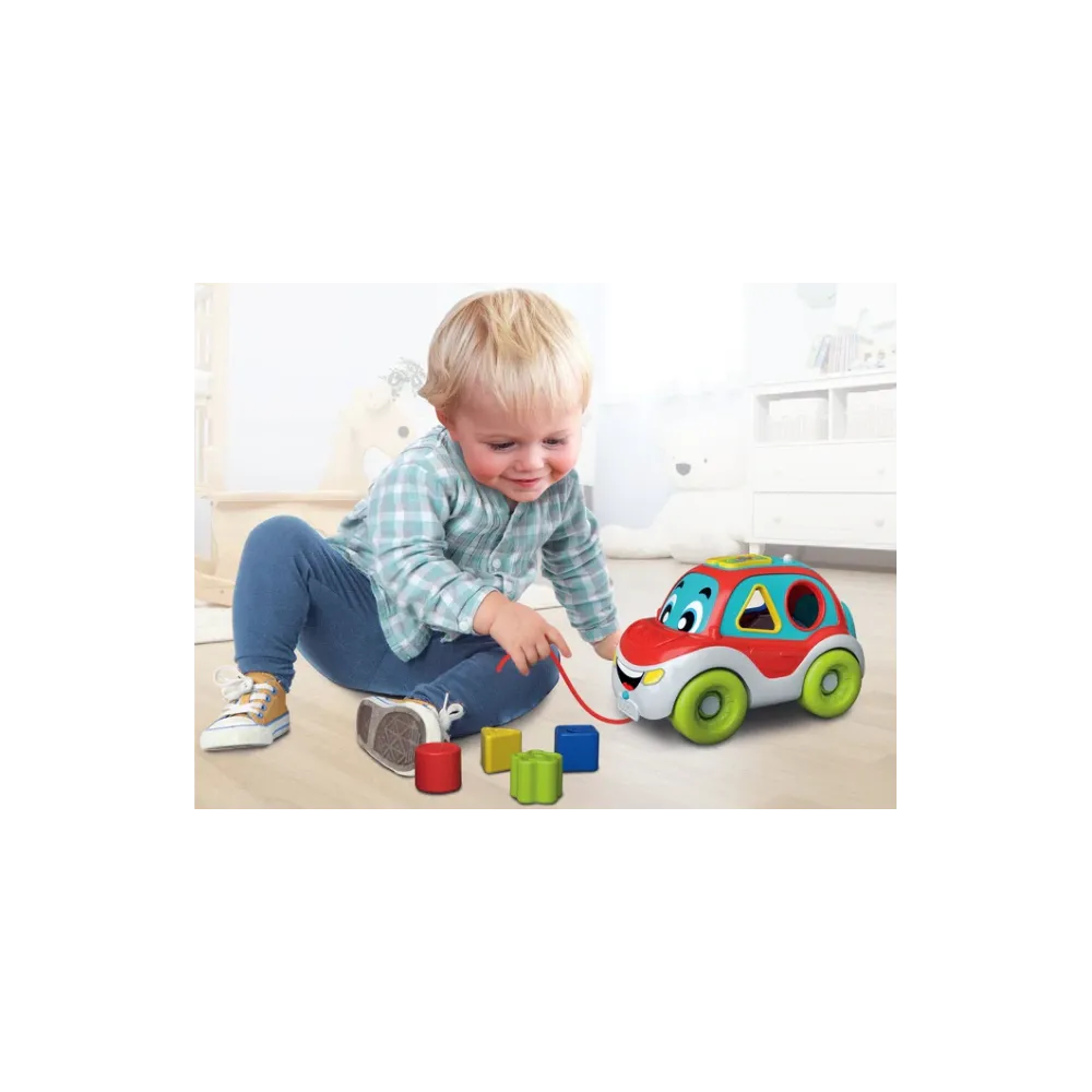 Dwujęzyczny samochód edukacyjny dla dzieci od 12 do 36 miesięcy