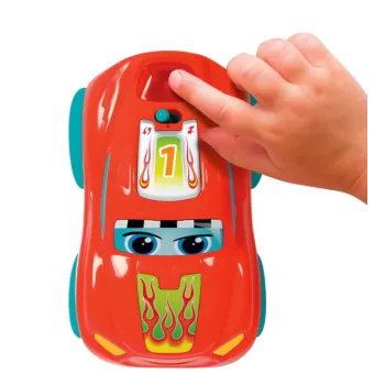 Kolorowy samochód na pilota z mówiącą funkcją dla najmłodszych