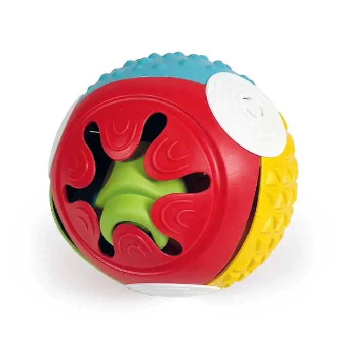 Edukacyjna piłeczka sensoryczna z klockami do nauki i zabawy