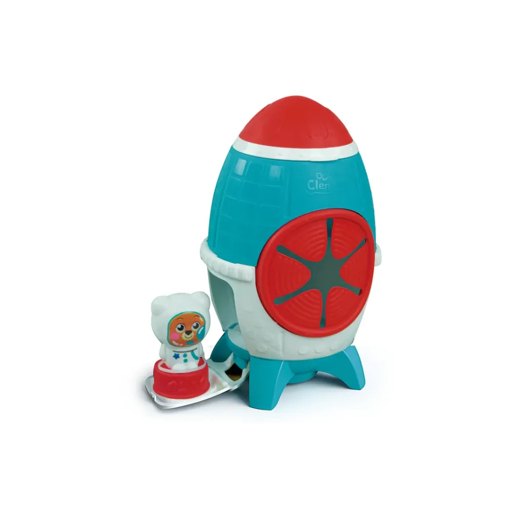 Klocki Clemmy i rakieta sensoryczna do zabawy edukacyjnej dla maluchów