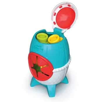 Sorter rakieta z miękkiego plastiku dla dzieci od 6 miesięcy