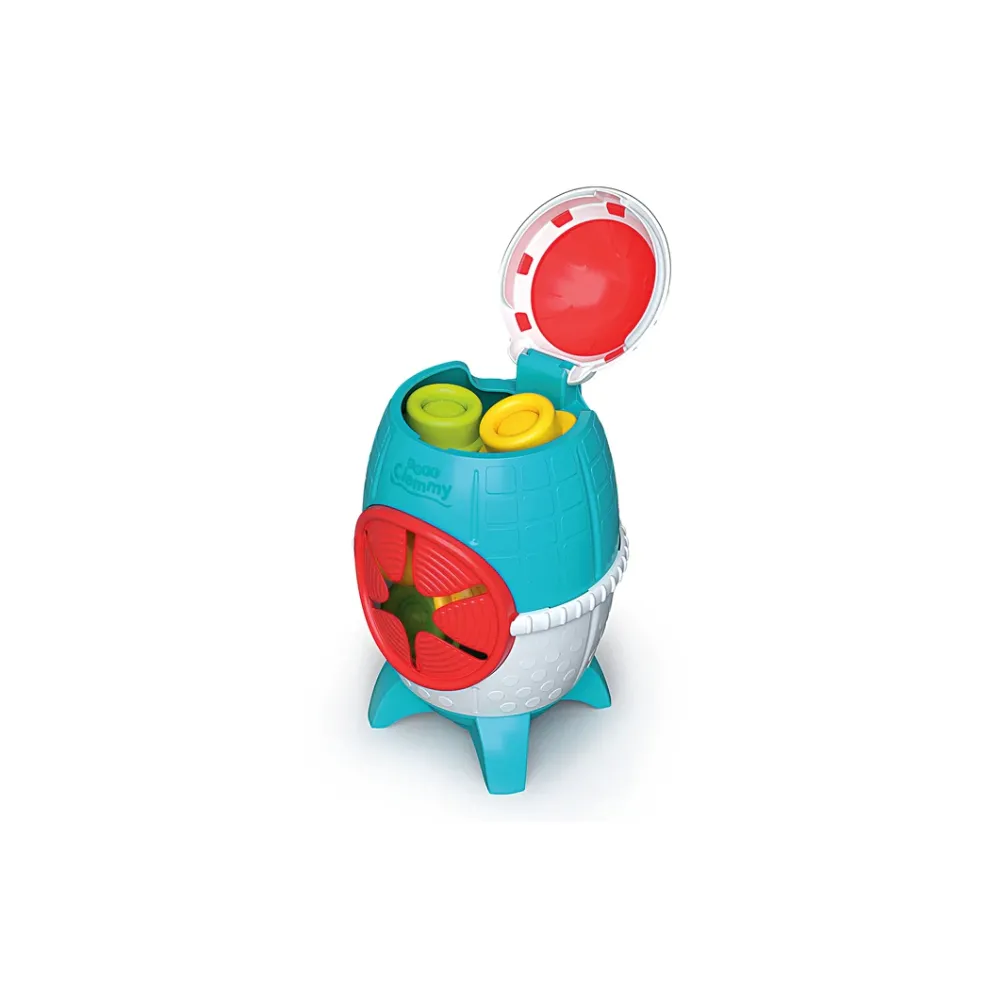 Sorter rakieta z miękkiego plastiku dla dzieci od 6 miesięcy