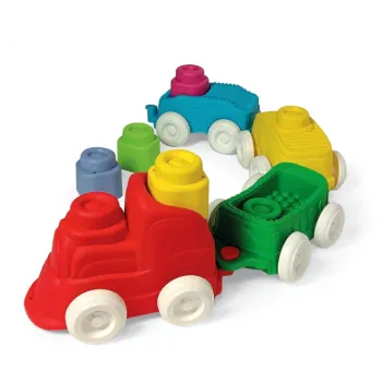 Zestaw pociąg Clemmy 70cm od Clementoni, doskonały do zabawy i nauki