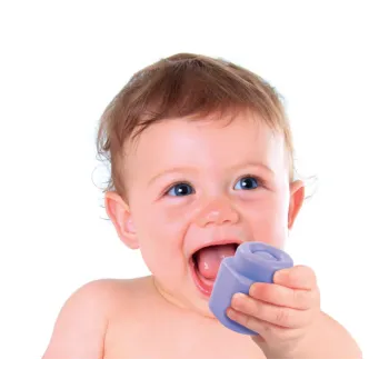 Sorter dla dzieci z postaciami pieska i krówki oraz teksturami dotykowymi