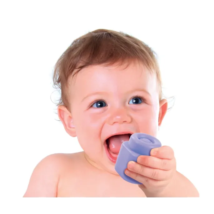 Sorter dla dzieci z postaciami pieska i krówki oraz teksturami dotykowymi