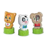 Zestaw edukacyjny Clemmy Słodkie Zwierzaki z książeczką dla maluchów