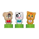 Kolorowe figurki zwierzątek i klocki dla dzieci od 6 do 36 miesięcy