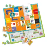 Interaktywny robot dla dzieci 4-6 lat z kolorową planszą