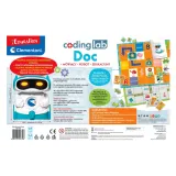 Zbliżenie na robota edukacyjnego Clementoni oraz akcesoria