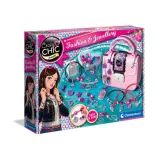 Kolorowy zestaw do tworzenia torebek i bransoletek dla dzieci Clementoni