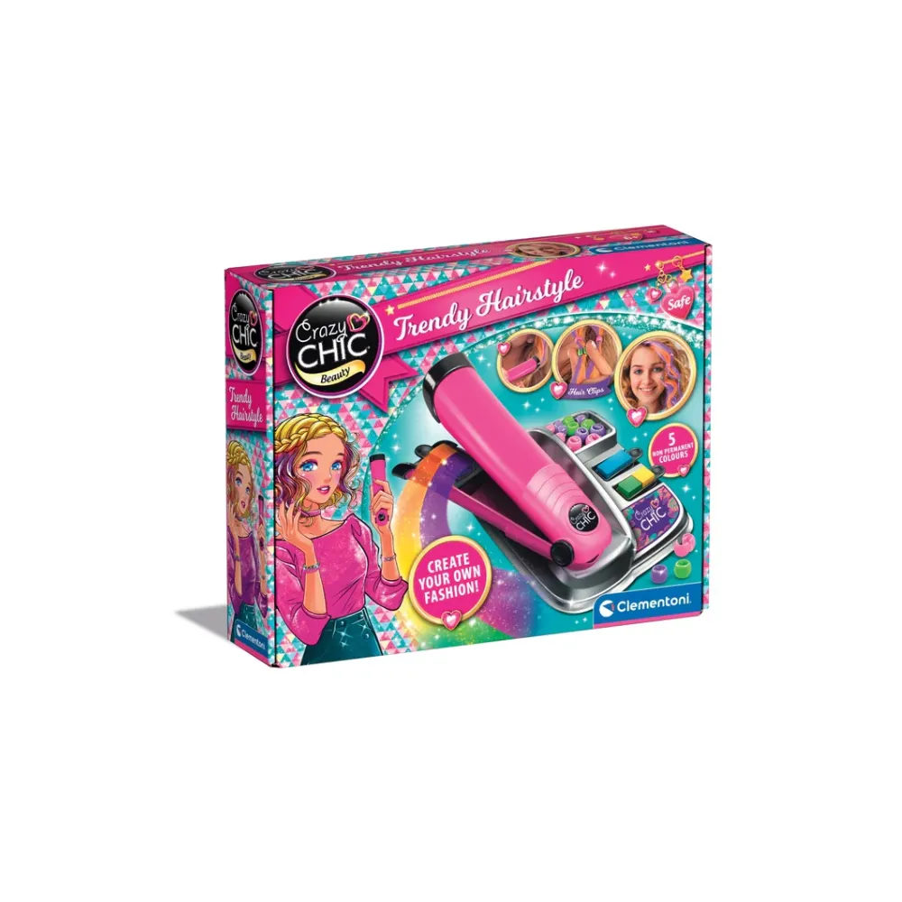 Zestaw Crazy Chic do farbowania i stylizacji włosów dla dzieci