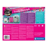 Wszystko do tworzenia kolorowych fryzur dla dzieci w jednym zestawie