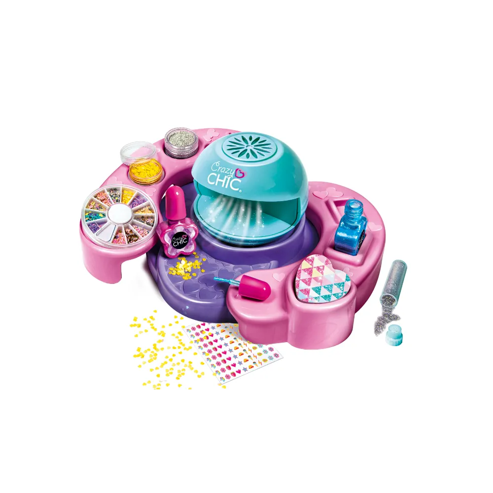 Kolorowe studio paznokci dla dziewczynek marki Clementoni 78771