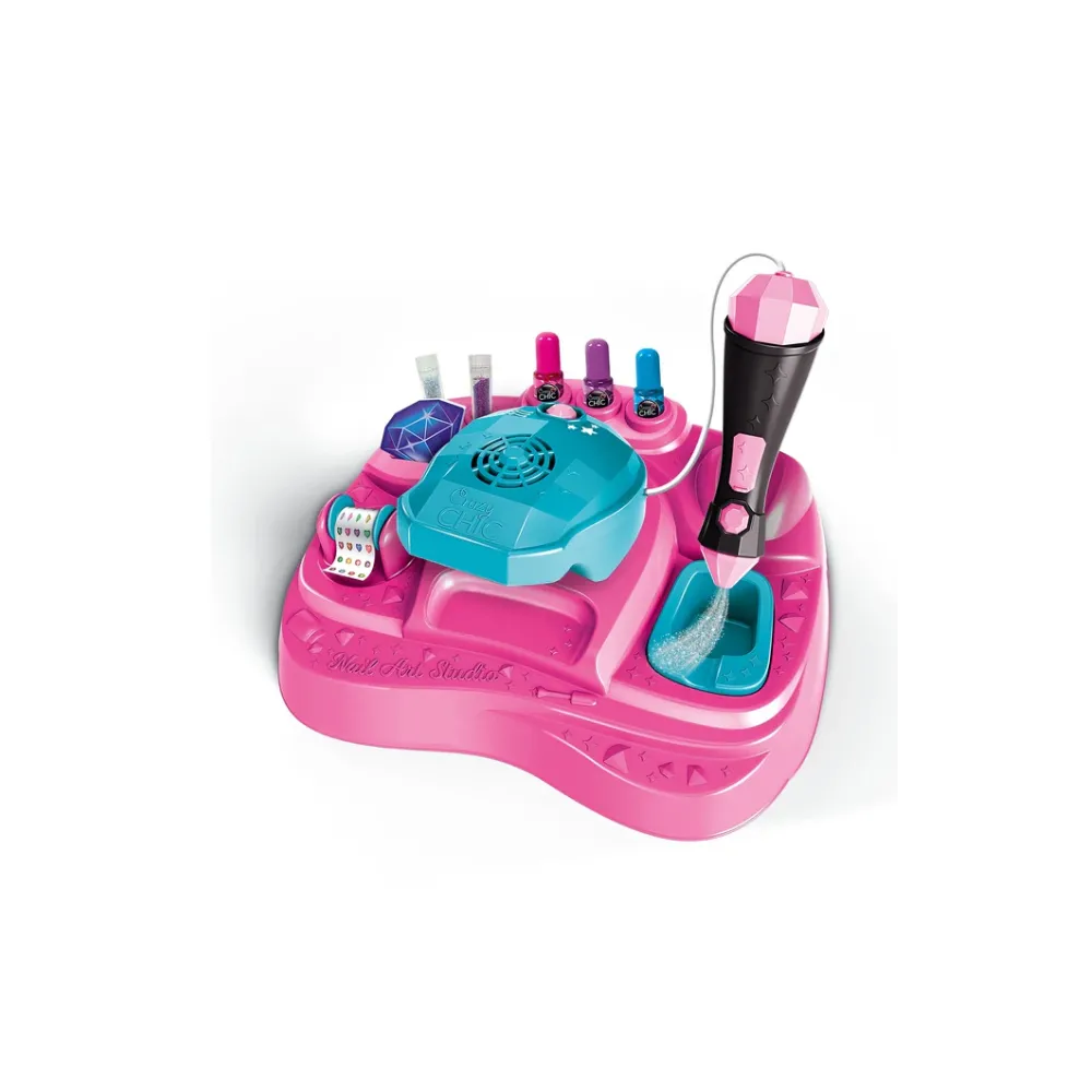 Crazy Chic Szalone Studio Paznokci z akcesoriami do kreatywnej zabawy