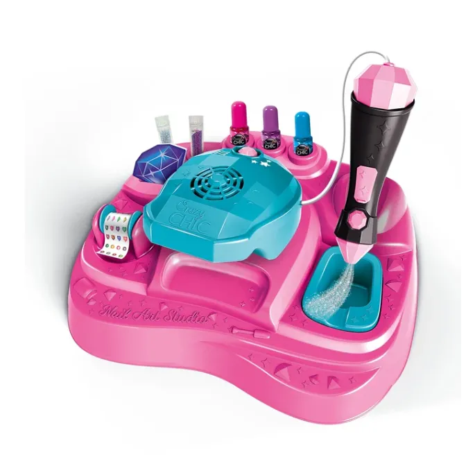 Crazy Chic Szalone Studio Paznokci z akcesoriami do kreatywnej zabawy