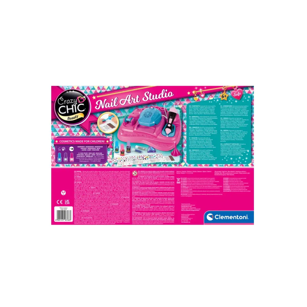 Kreatywny zestaw do manicure dla dziewczynek od 8. roku życia