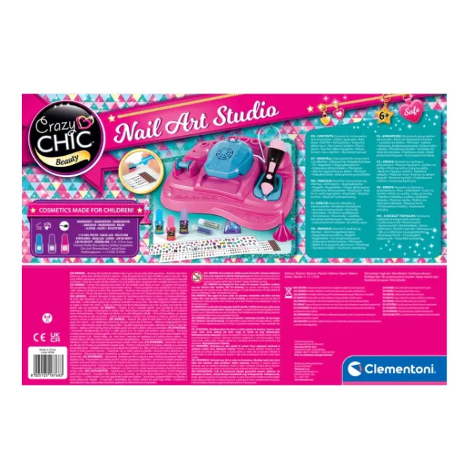 Kreatywny zestaw do manicure dla dziewczynek od 8. roku życia
