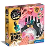 Zestaw Crazy Chic Salon Stylizacji Paznokci z suszarką dla dzieci Clementoni