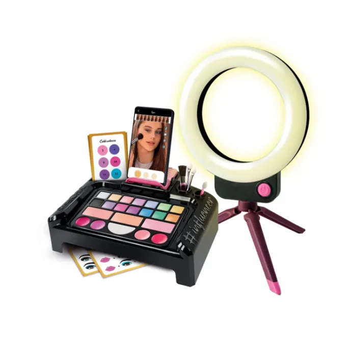 Studio Make Up Clementoni 16653 – komplet do makijażu dziecięcego z aplikacją