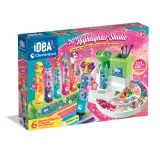 Fabryka markerów i zakreślaczy Clementoni dla dzieci - zestaw kreatywny DIY