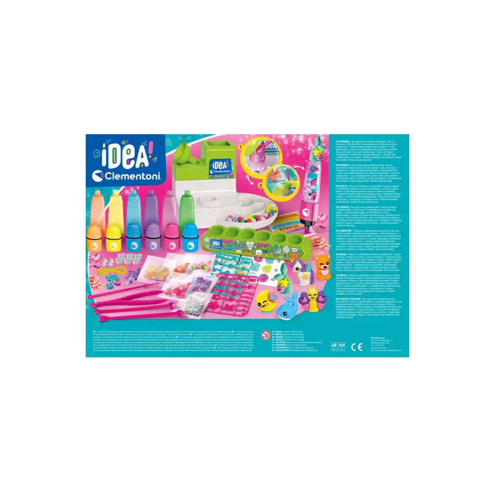 Zestaw Fabryka Markerów Zakreślaczy 6 sztuk - kreatywna zabawa Clementoni