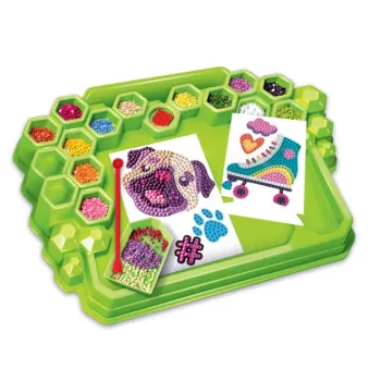 Idea Art Laboratorium Ozdób Kamyczki Modne Naklejki 3D Clementoni 18742